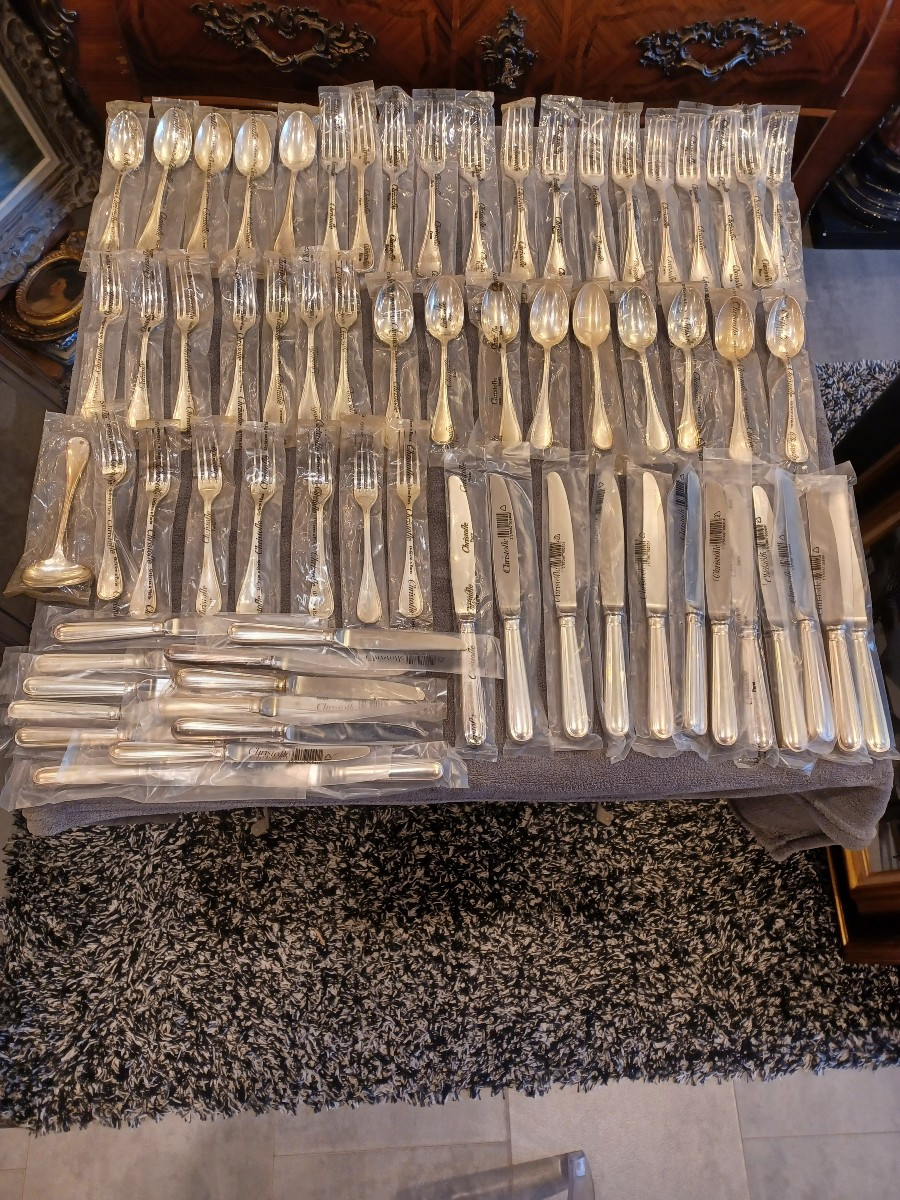 Partie de ménagère Christofle 