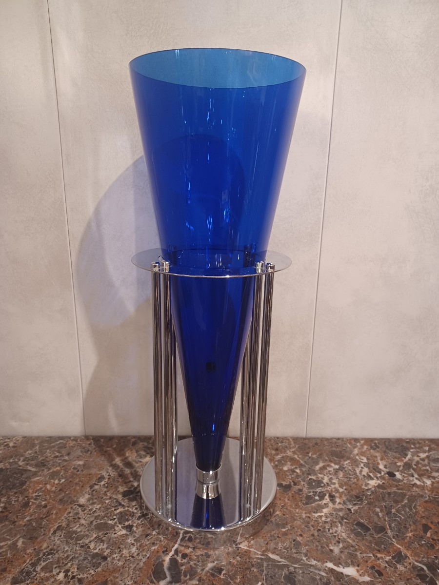 Vase sculpture en verre de Murano