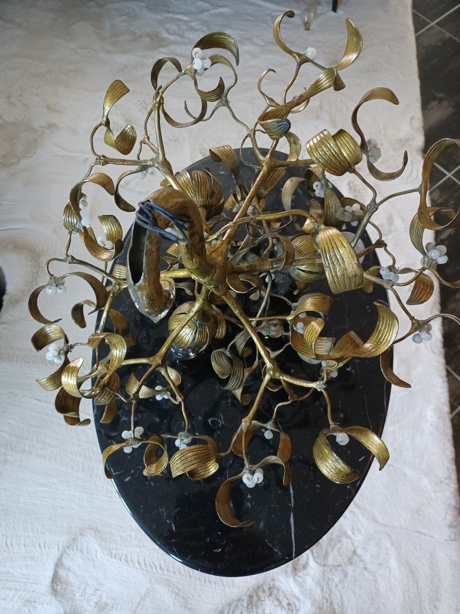 Mistletoe Ball Chandelier-photo-2