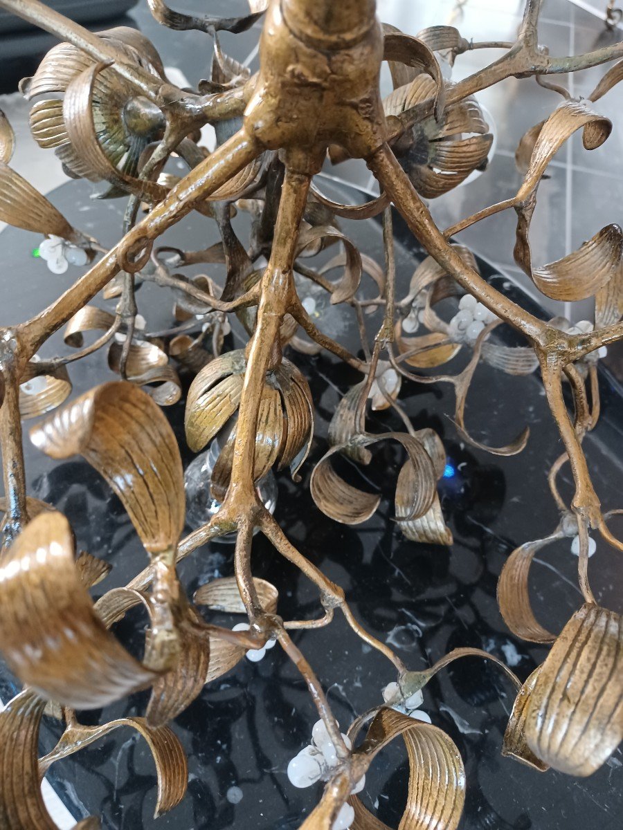 Mistletoe Ball Chandelier-photo-3