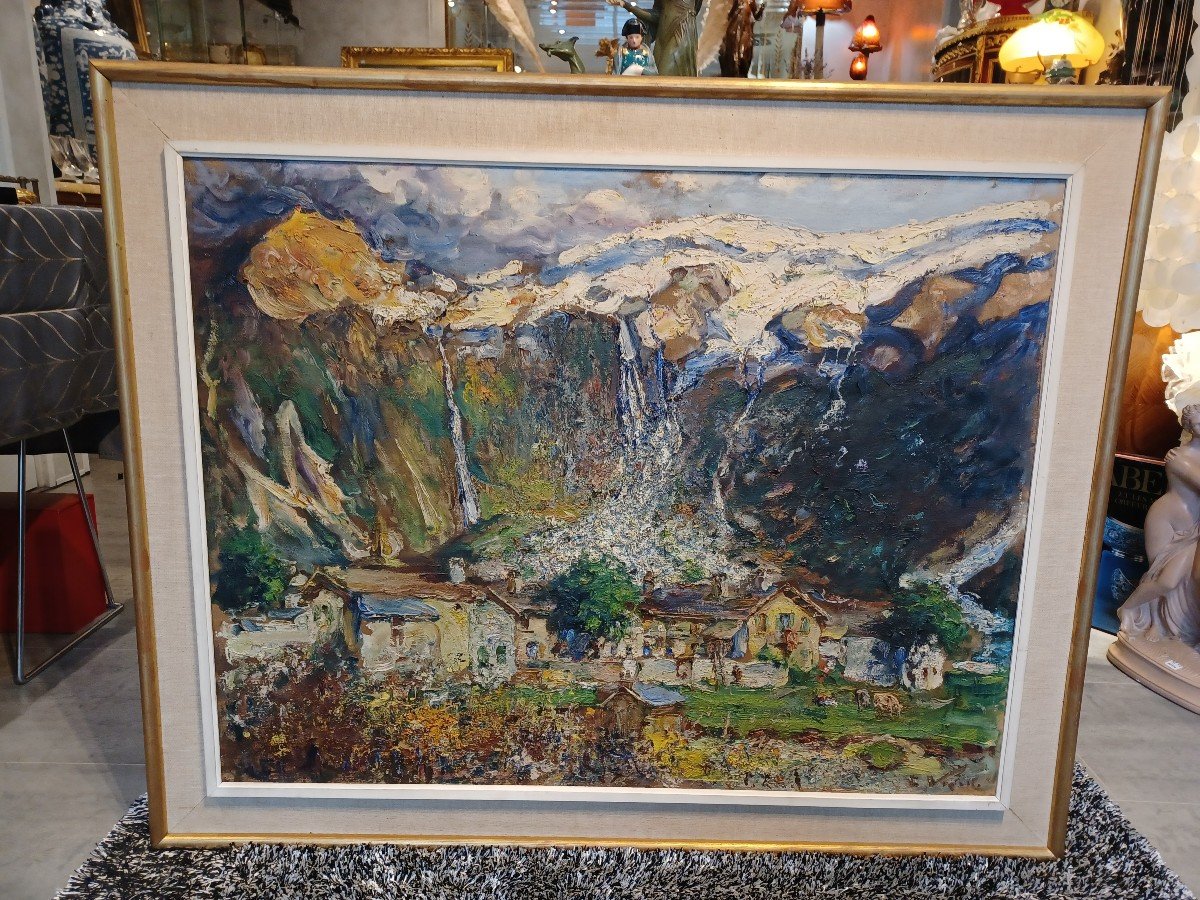 Paysage De Montagne , Vallée De Chamonix , Enrico Vegetti-photo-4