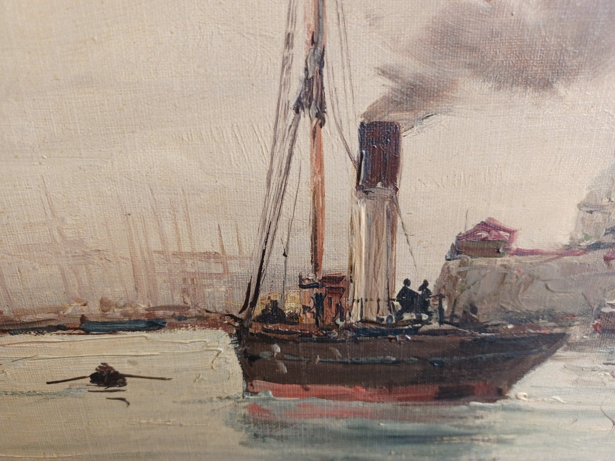 Port Et Bateaux 19eme-photo-3