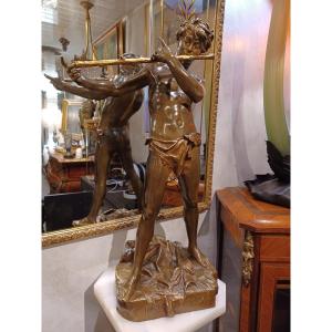 Statue Bronze " l'Improvisateur "