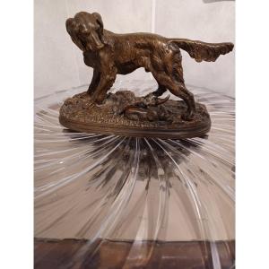 Bronze , Petit Chien De Chasse