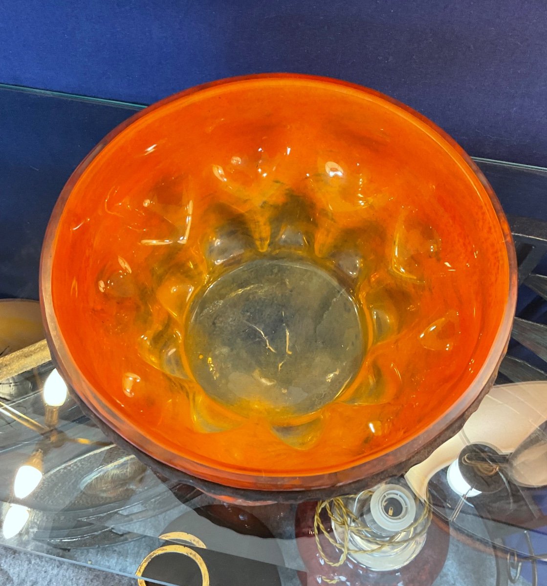 Daum And Louis Majorelle Cup Circa 1925.-photo-3