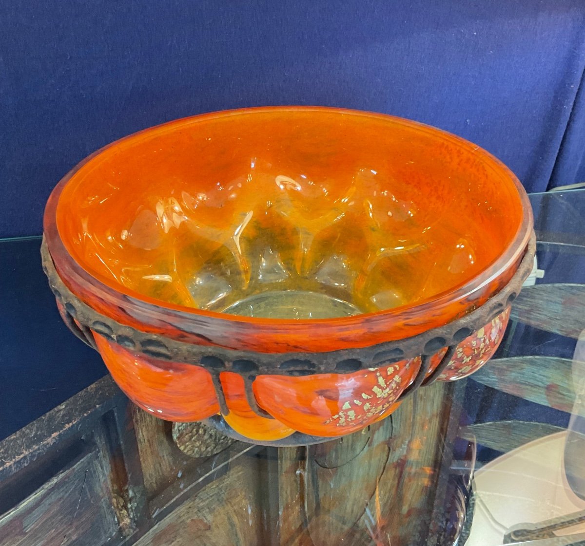 Daum And Louis Majorelle Cup Circa 1925.-photo-5