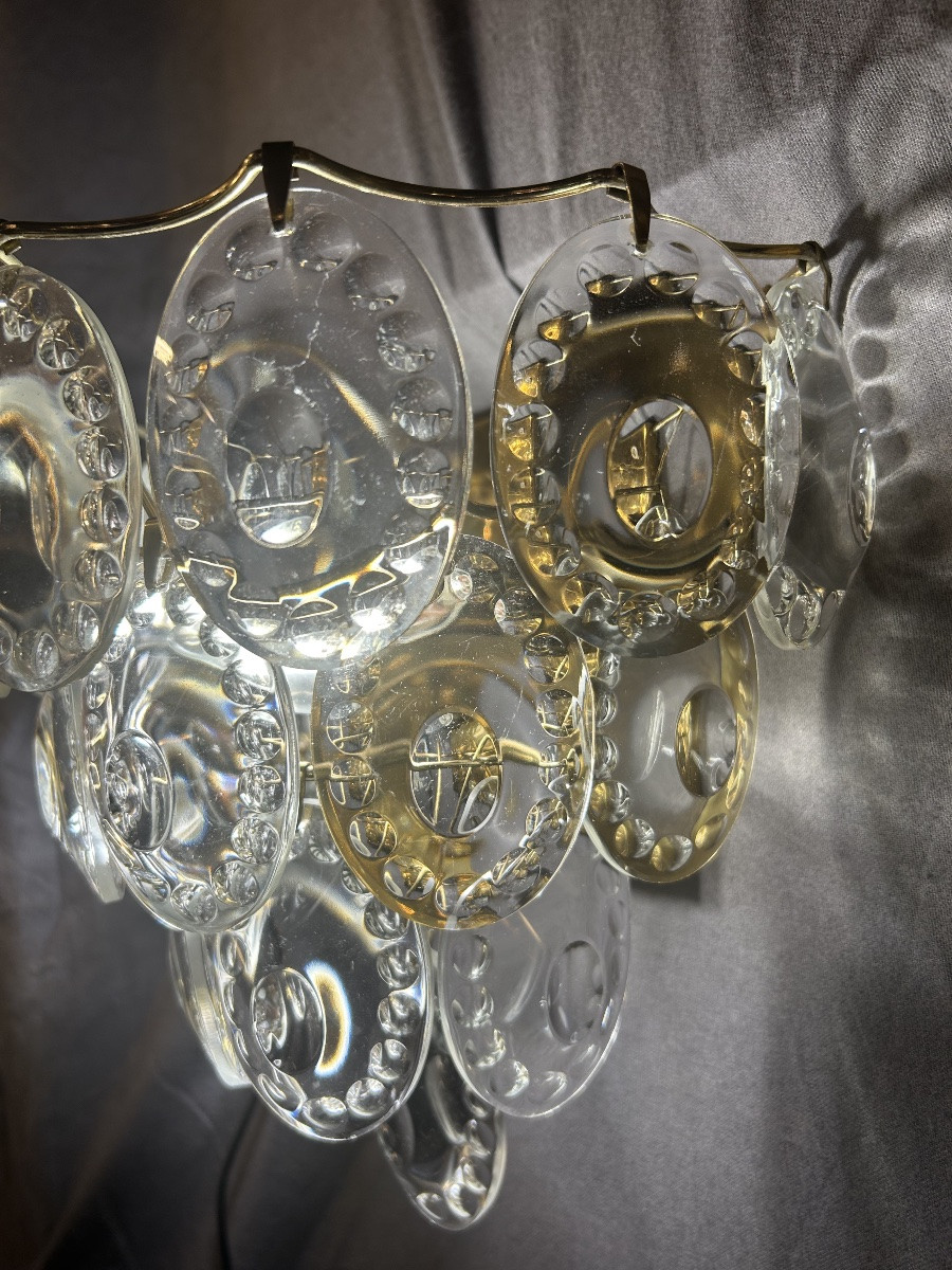 Applique en cristal  dés années 1060 -photo-2