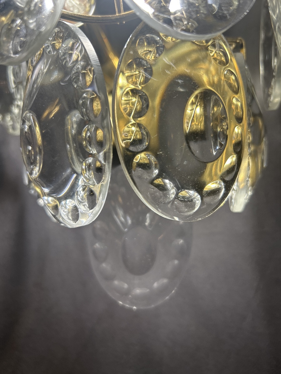 Applique en cristal  dés années 1060 -photo-5