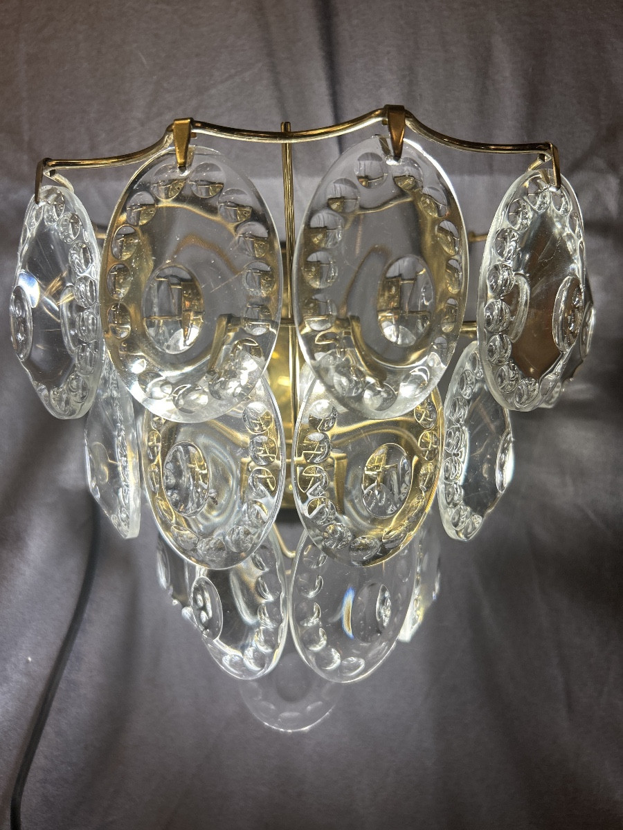 Applique en cristal  dés années 1060 