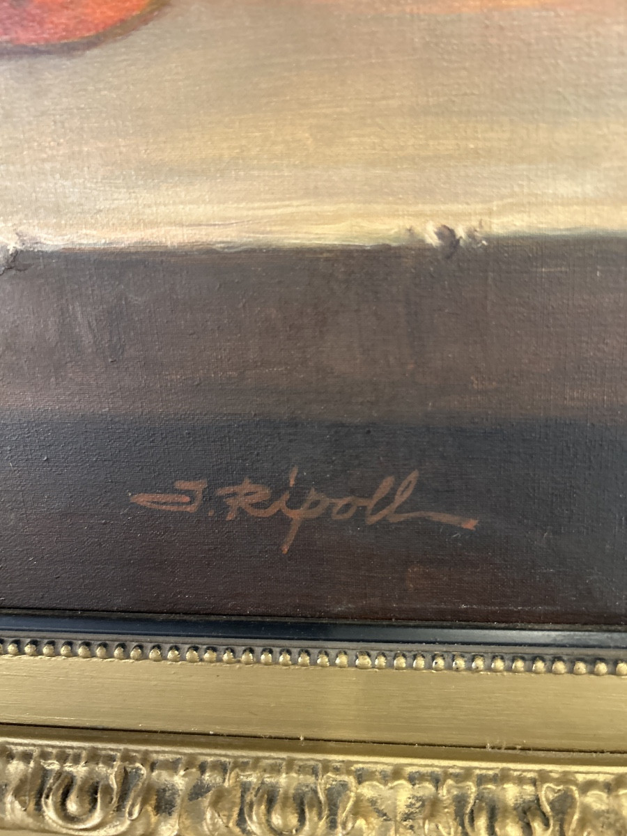 Oil On Canvas By J Ripoll-photo-4