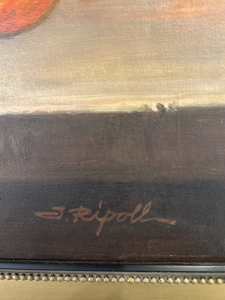 Oil On Canvas By J Ripoll-photo-6