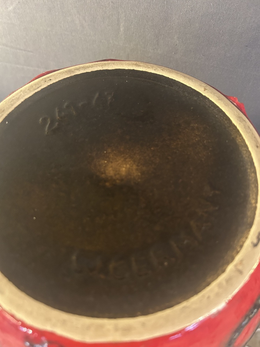 Large Ceramic Vase, 1960s Germany -photo-4