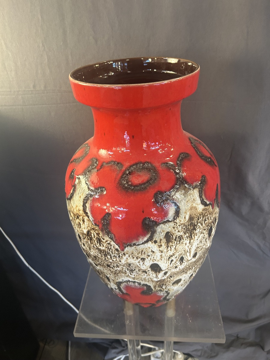 Large Ceramic Vase, 1960s Germany -photo-2