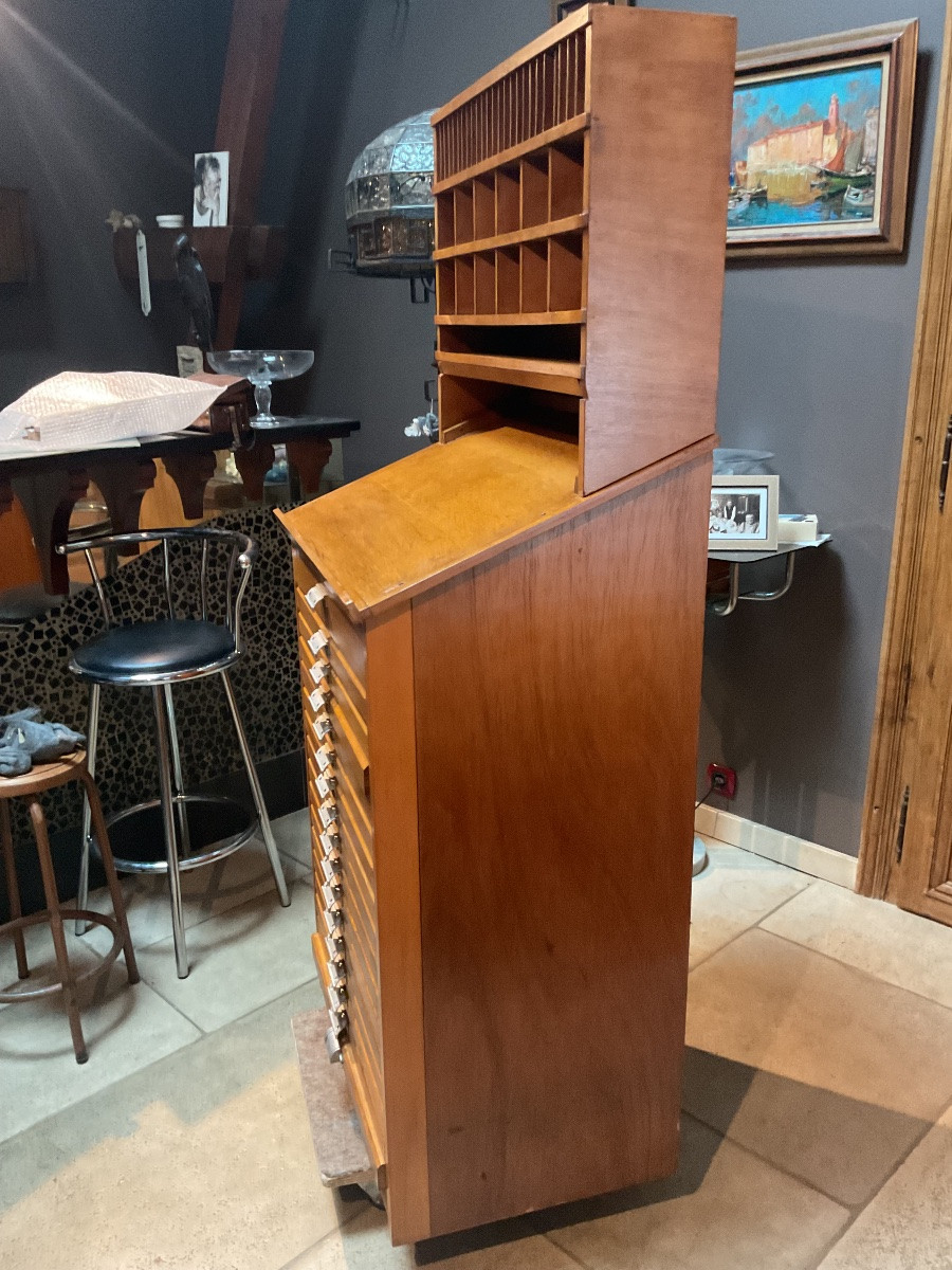 Antique Printing Press Furniture From The 1930s -photo-5