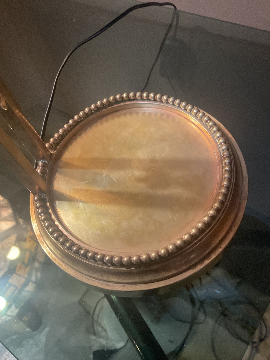 Pair Of Muller Frères Lunéville Lamps, Circa 1920-photo-4