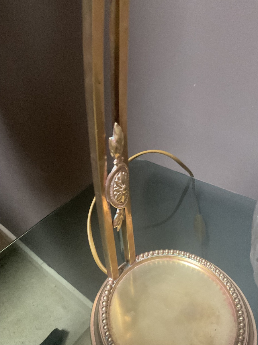 Pair Of Muller Frères Lunéville Lamps, Circa 1920-photo-7