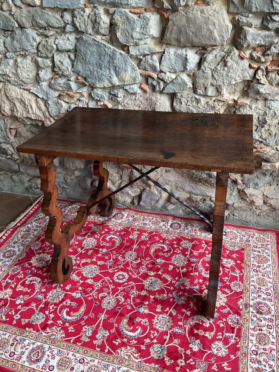 Bargueno Or Vargueno. 17th-century Spanish Writing Desk Made Of Walnut -photo-3
