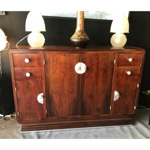 1925 Art Deco Sideboard In Rosewood