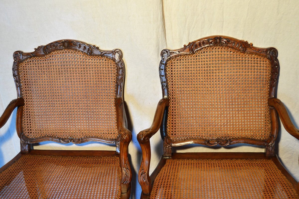 Armchairs Stamped Cresson l'Aîné.-photo-3