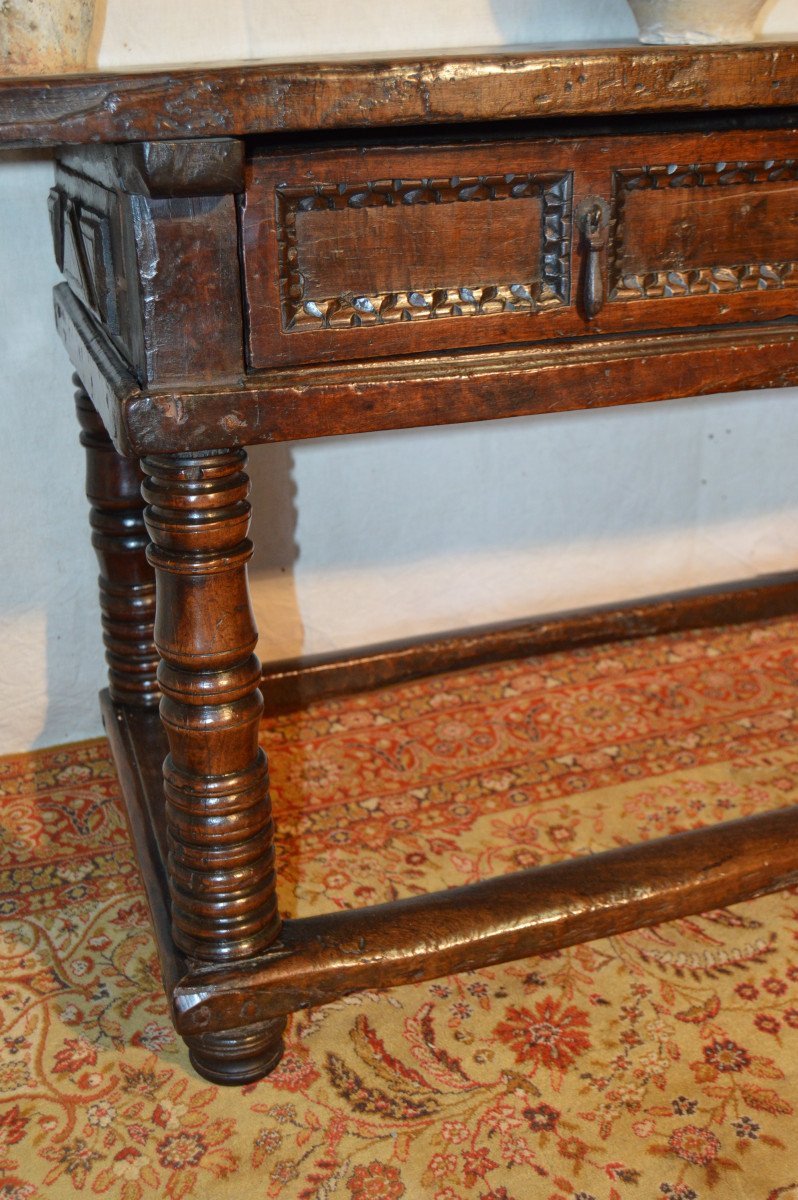 Large Renaissance Haute Epoque Table-photo-2
