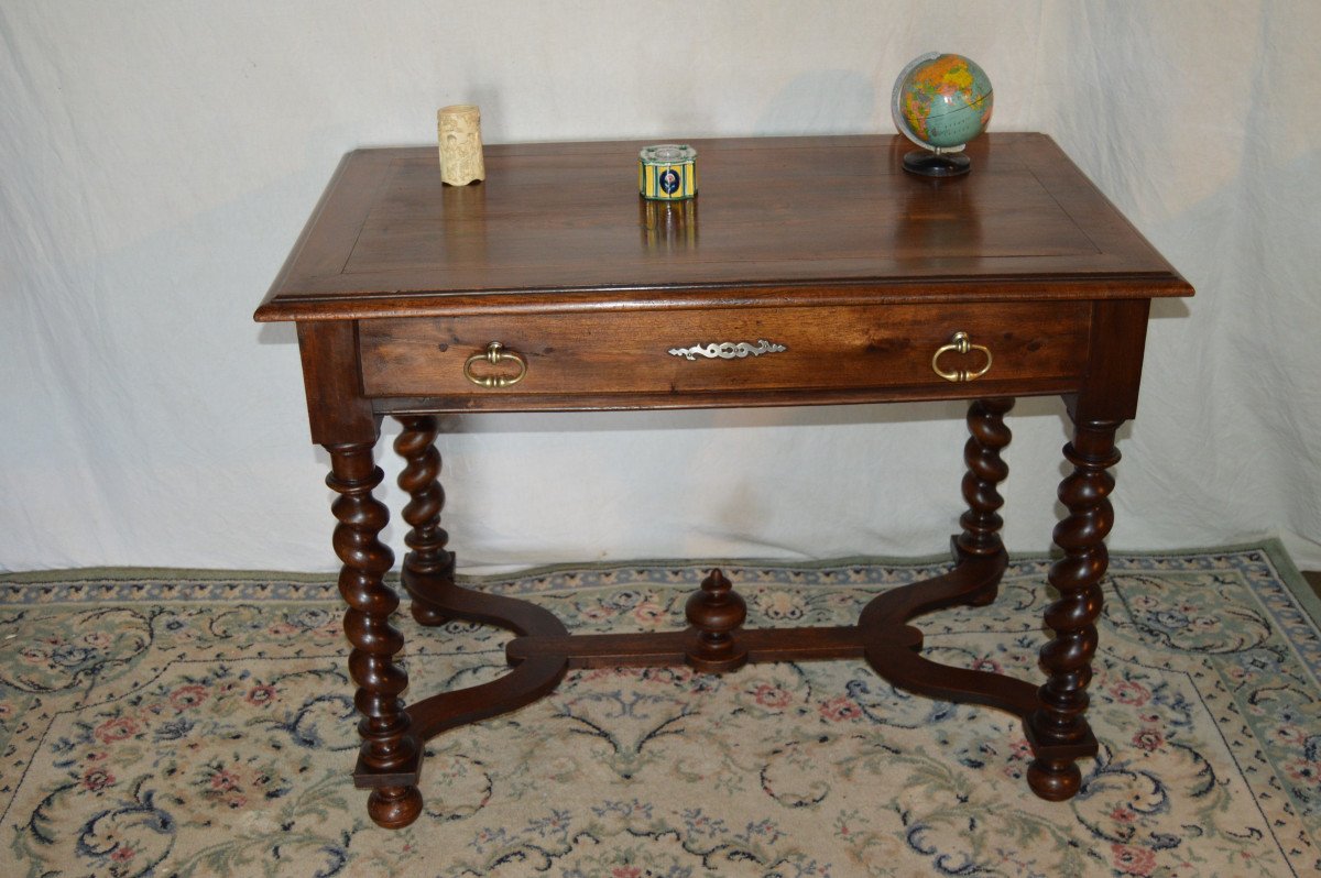 Table Bureau De Style Louis XIII-photo-3