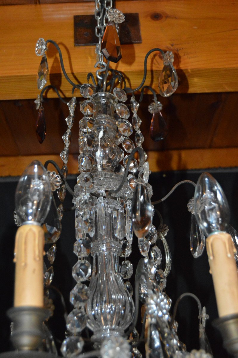 Cage Chandelier With Tassels-photo-1
