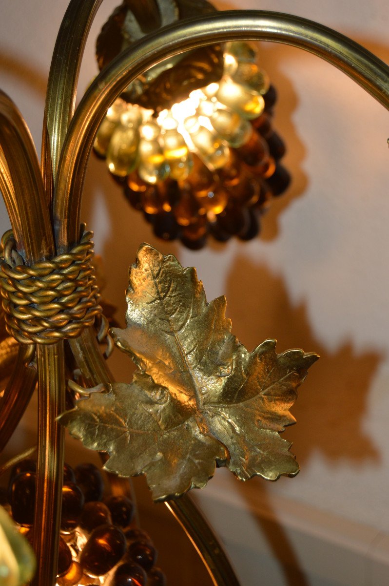 Lampe Aux Grappes De Raisins-photo-5