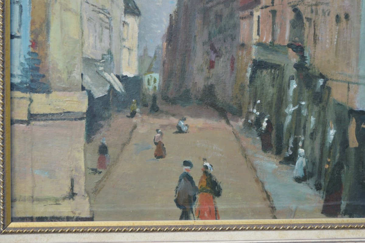 Large Painting, The Belfry Of Douai-photo-2
