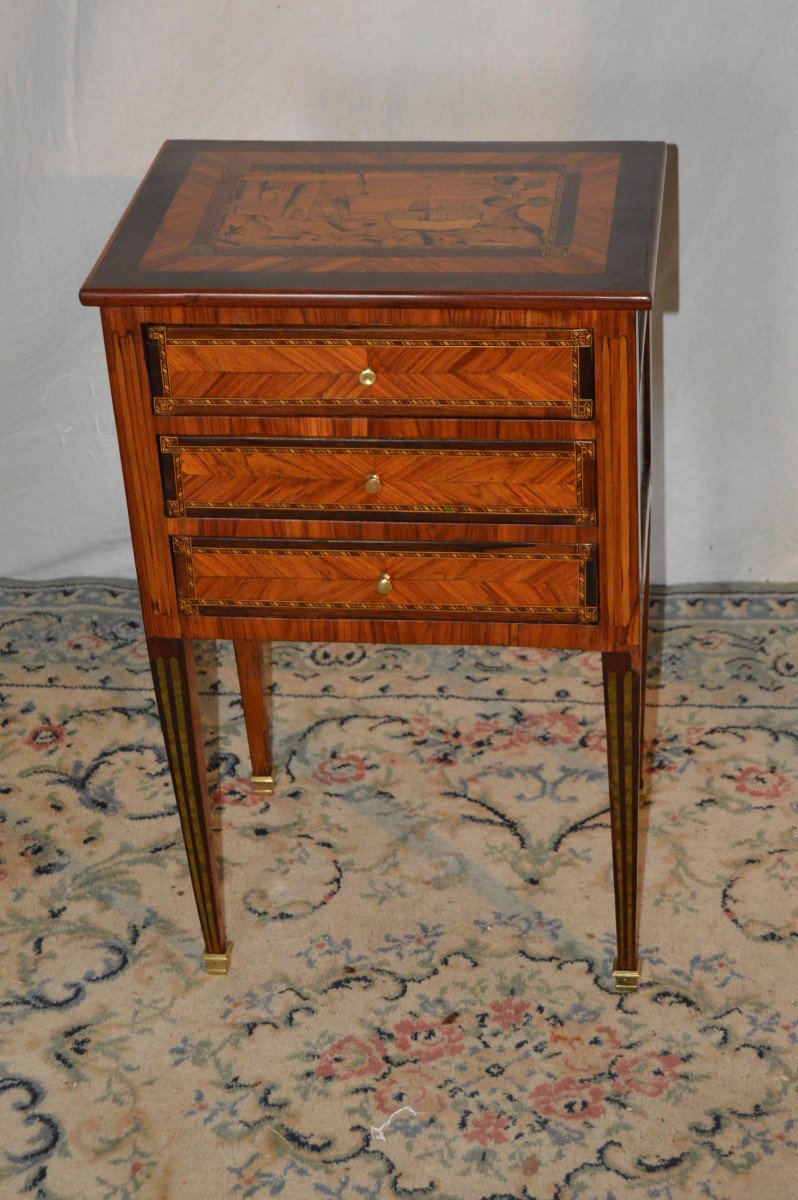 18th Century Chiffonier Table-photo-2