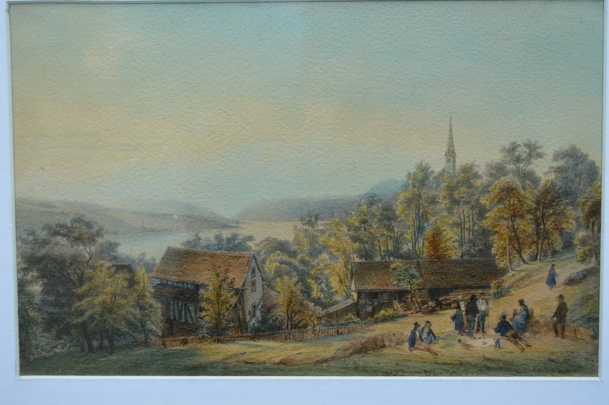 Pair Of Framed Engravings -photo-3