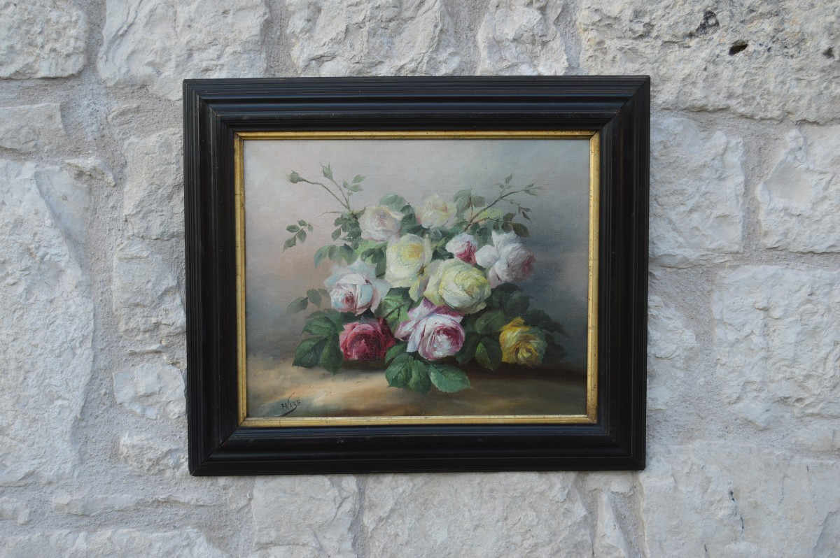 Painting, Still Life Signed Albert H. Naze