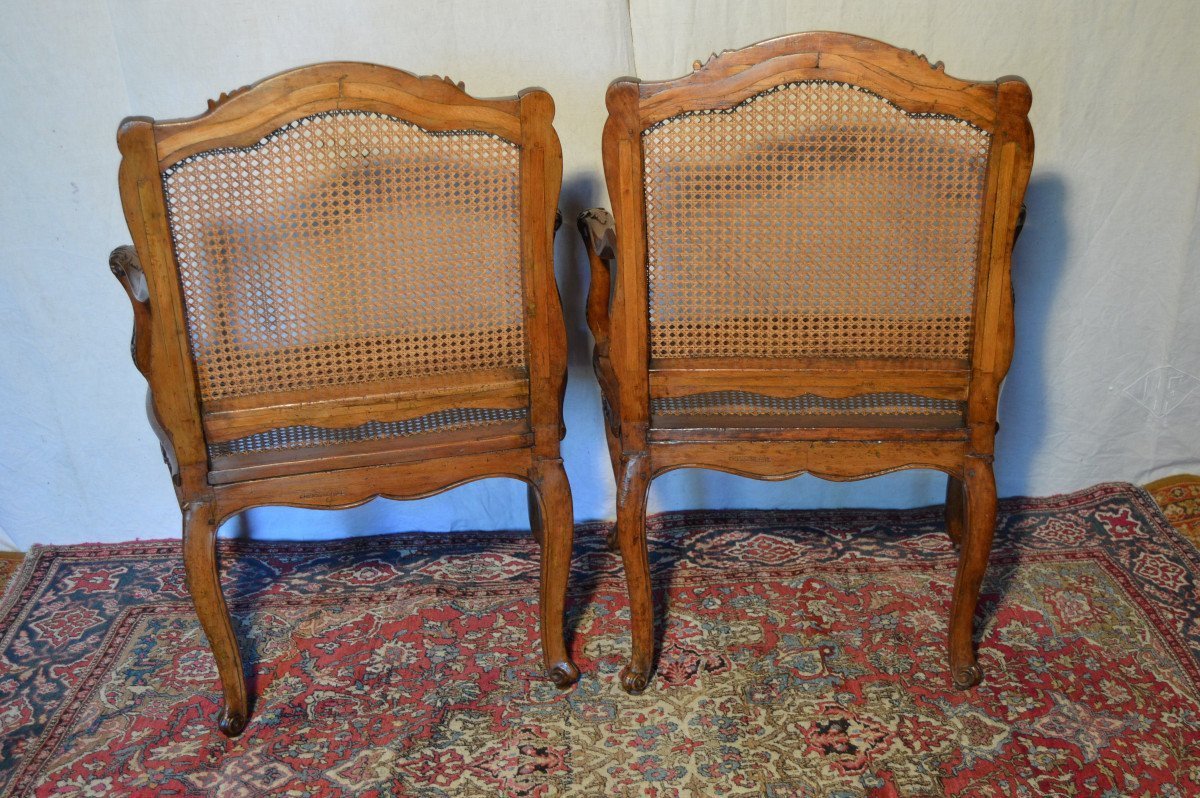 Fauteuils Estampillés  Cresson l'Aîné.-photo-7