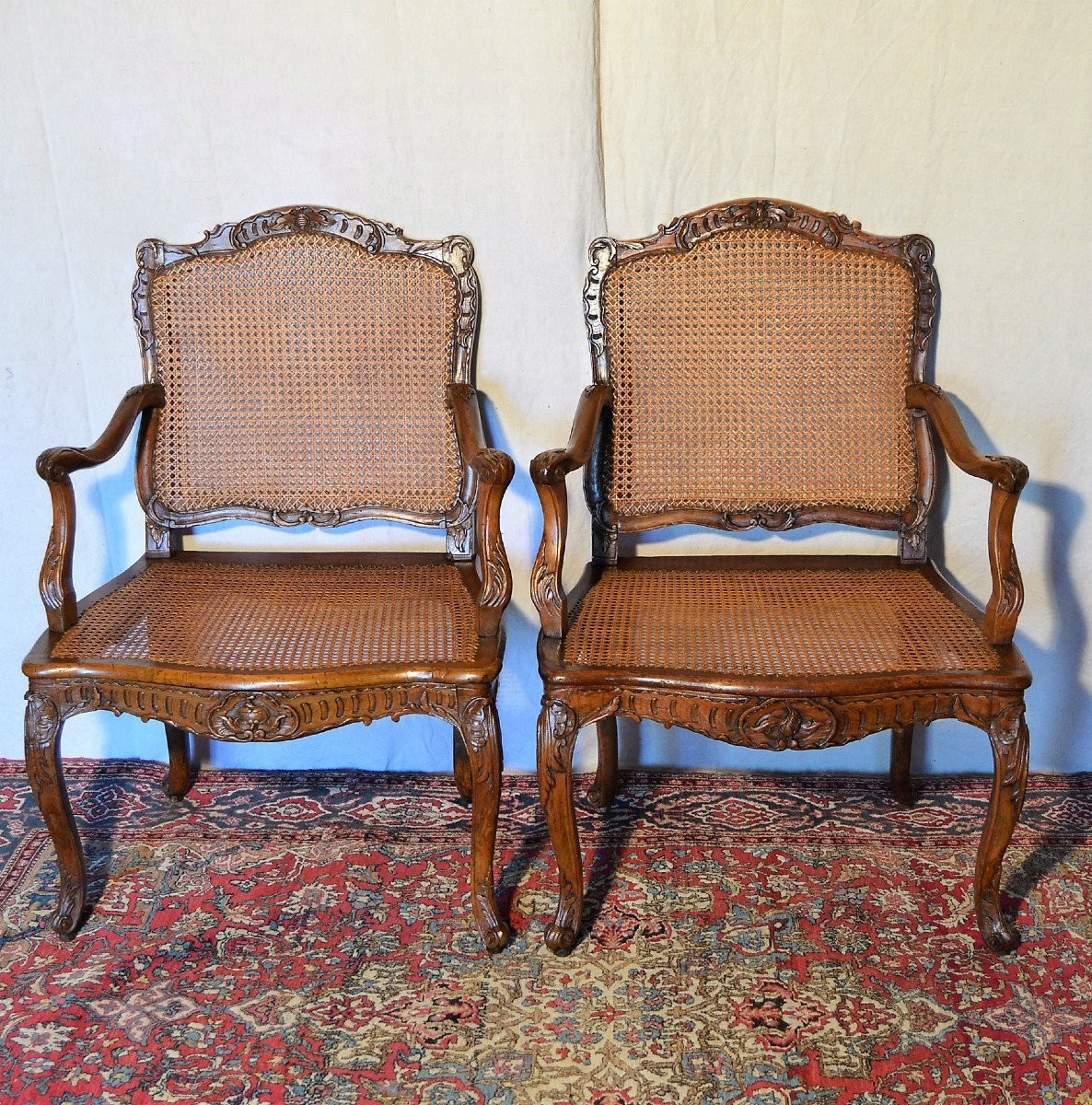 Fauteuils Estampillés  Cresson l'Aîné.