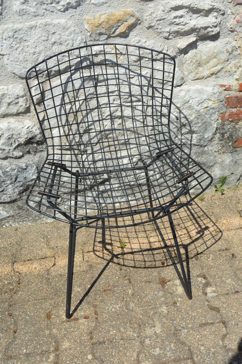Set Of Eight Harry Bertoia Chairs-photo-2
