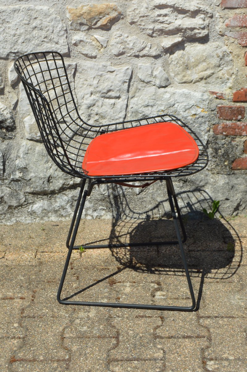 Set Of Eight Harry Bertoia Chairs-photo-6