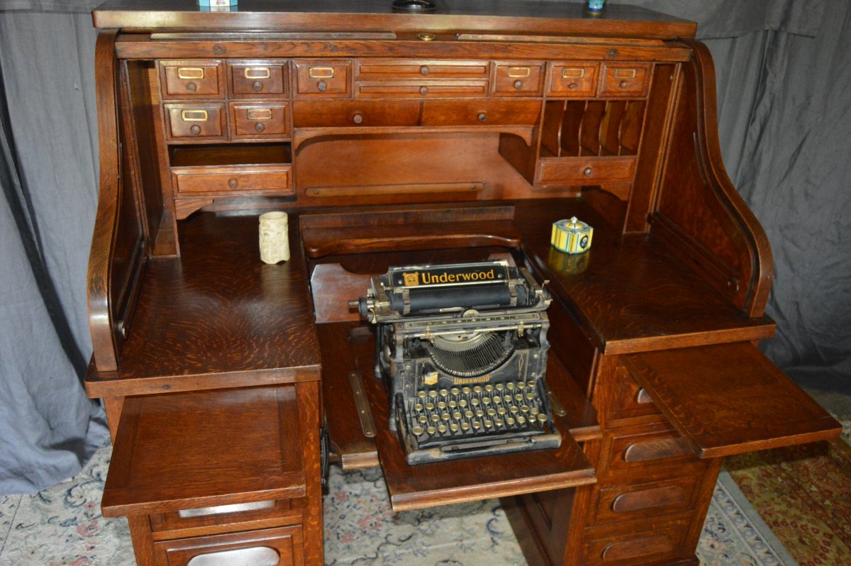 Rare American System Desk.-photo-3