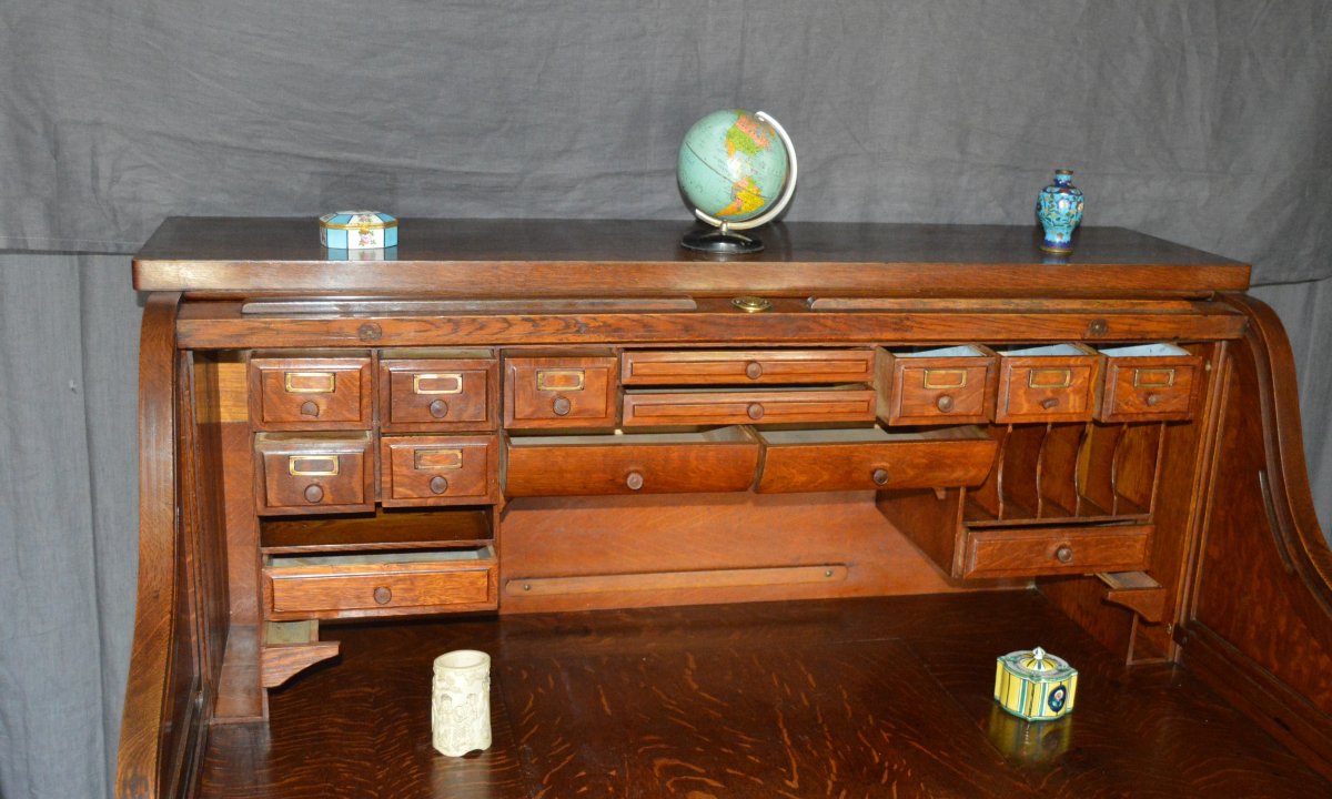 Rare American System Desk.-photo-4
