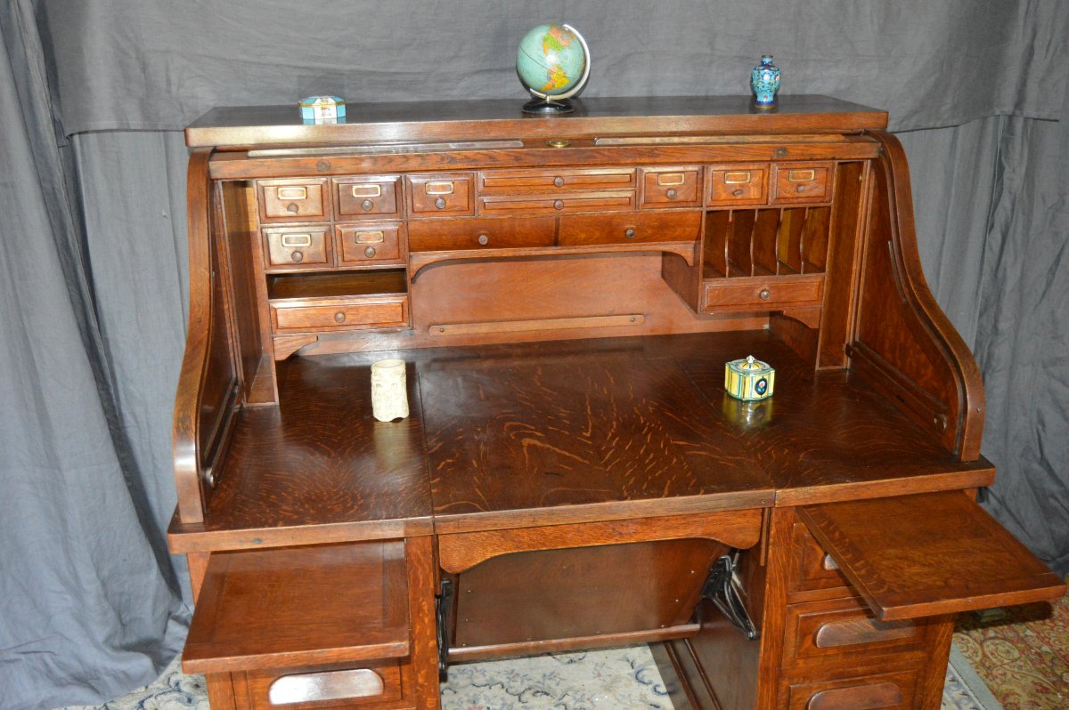Rare American System Desk.-photo-1