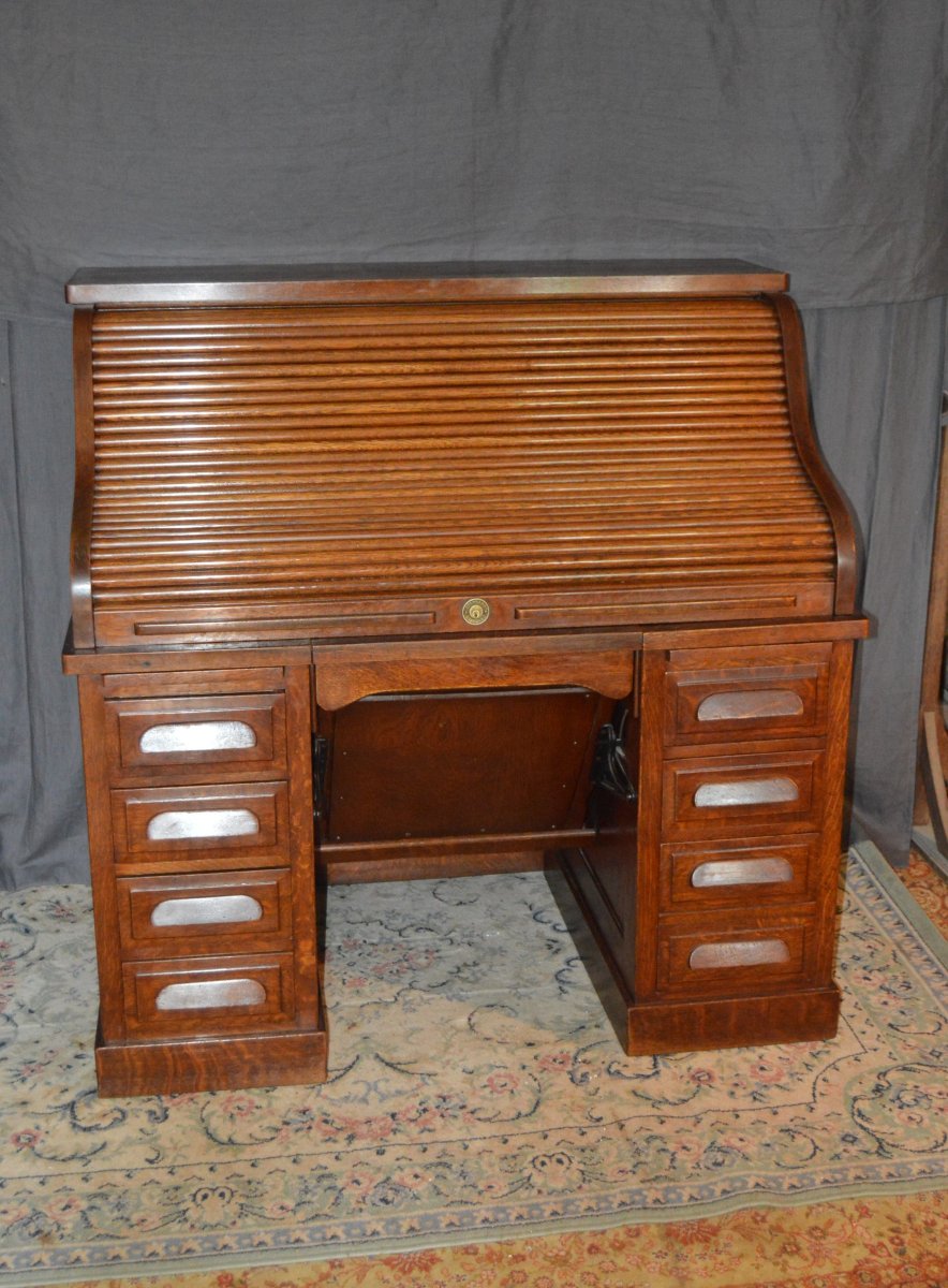 Rare American System Desk.-photo-2