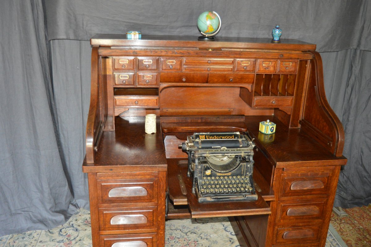 Rare American System Desk.-photo-8