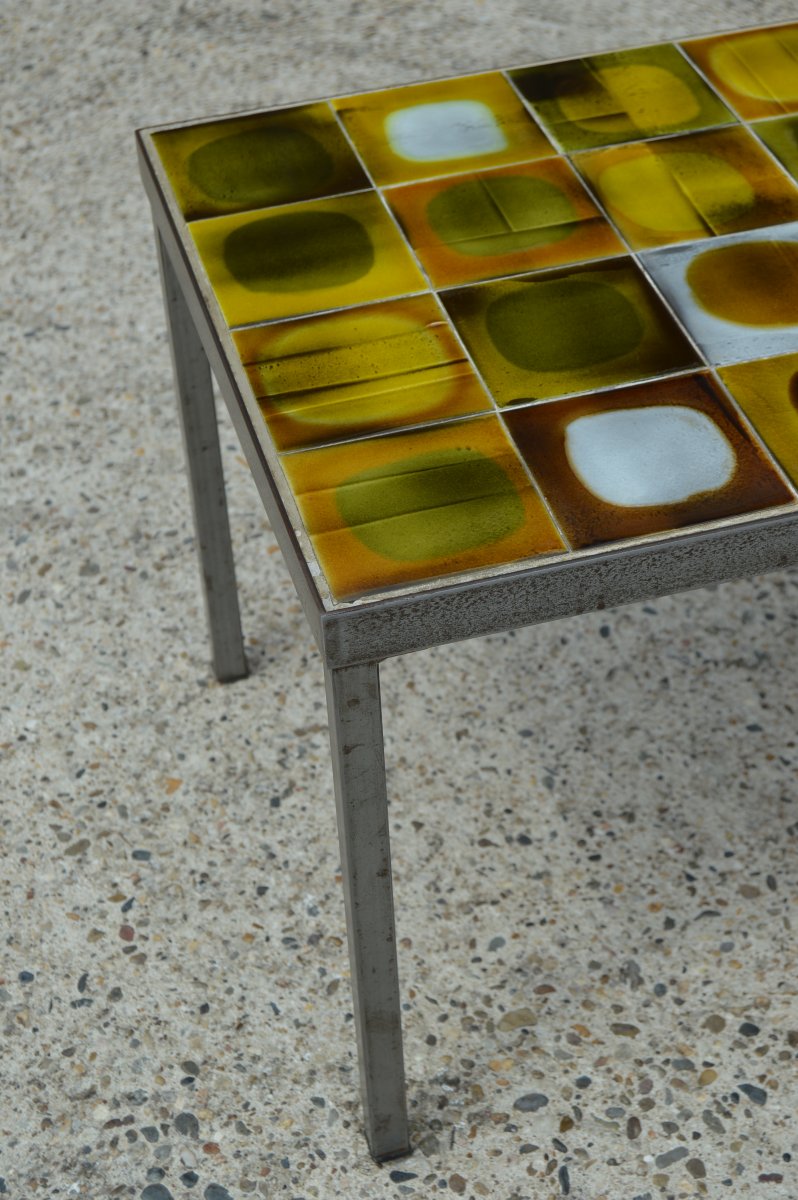 Table basse planète Roger Capron-photo-1