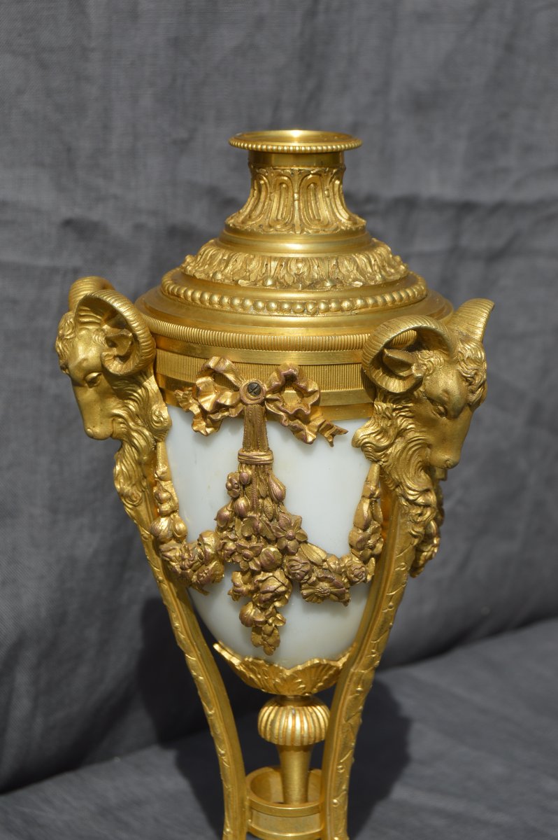 Louis XVI-style Casserole Serving As A Candlestick Holder-photo-4