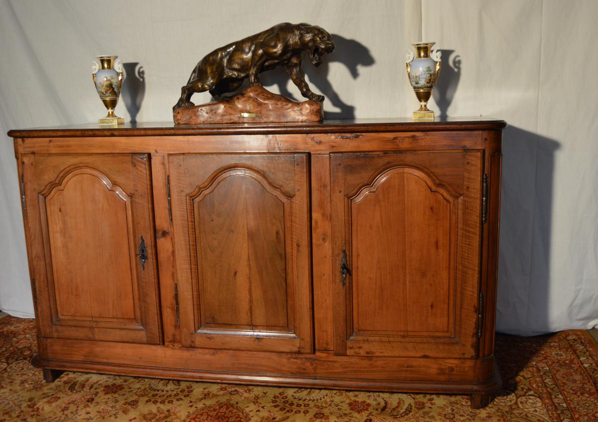 Sideboard Louis XIV In Cherry-photo-4