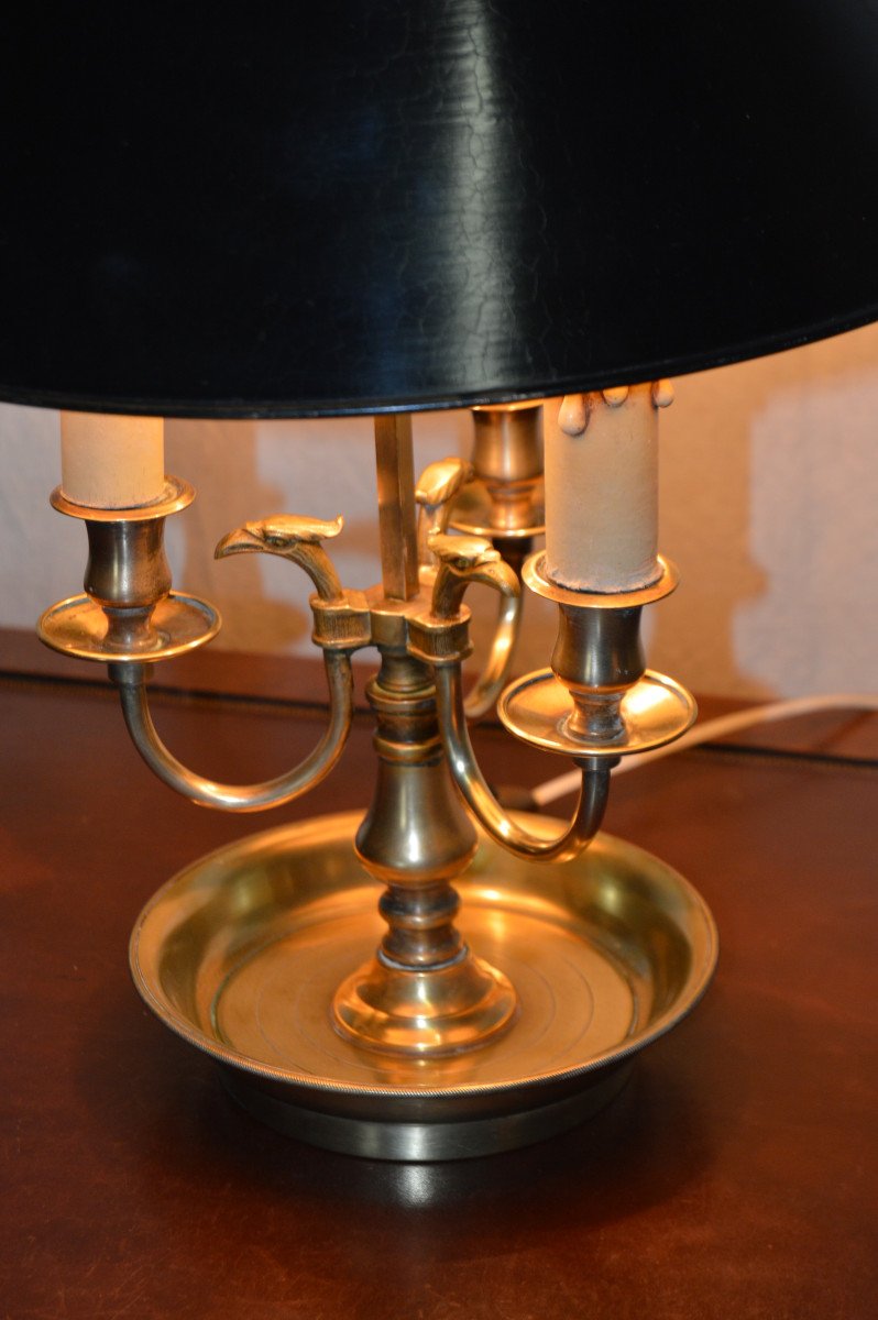 Hot Water Bottle Lamp In Bronze-photo-2
