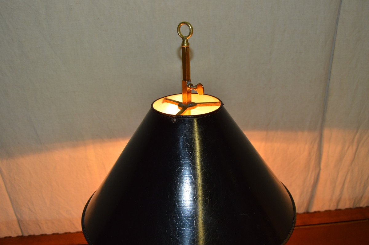 Hot Water Bottle Lamp In Bronze-photo-4