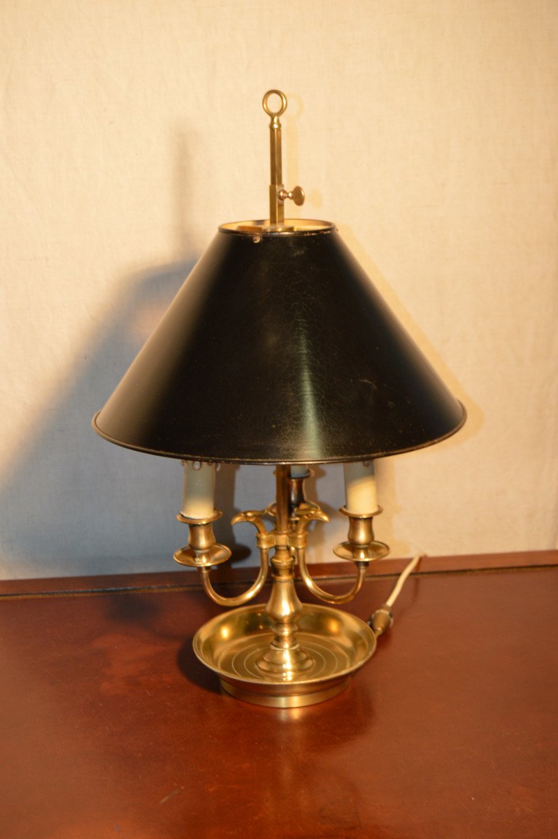 Hot Water Bottle Lamp In Bronze-photo-2