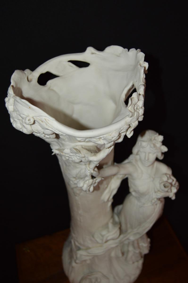 Grand Vase Art Nouveau Royal Dux Bohémia-photo-4