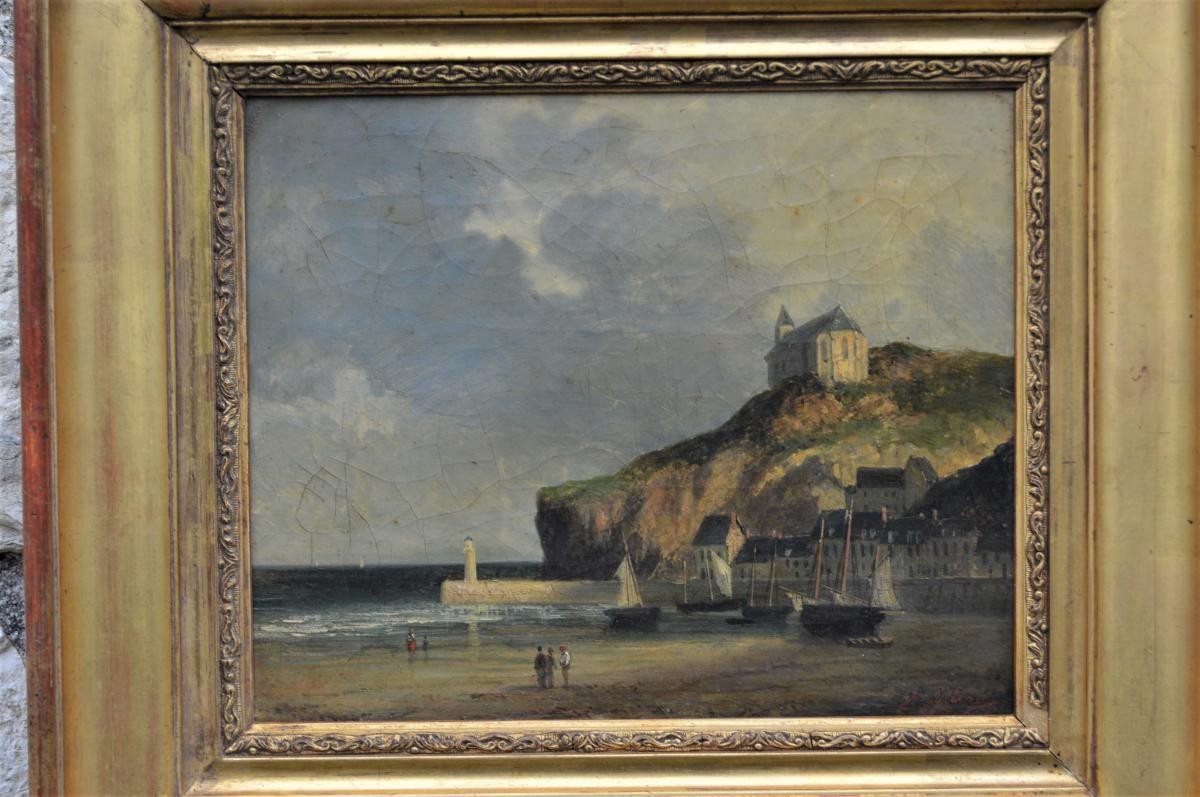 Tableau, Marine De Jules Regnault d'Evry-photo-2