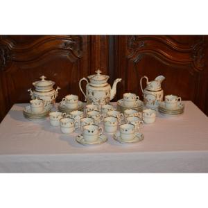 XIXth Porcelain Tea Or Coffee Service