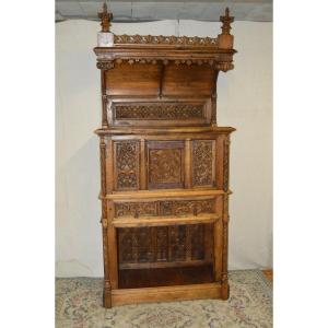 Neo-gothic Sideboard Or Credenza